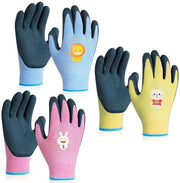 Manopole in latex per bambini da esterno set da 3 paia per bambini di 8-12 anni
