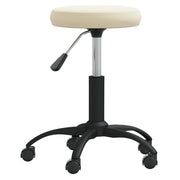 Sedia da Pranzo Crema in Velluto 3085726