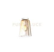 PLAFONIERA CROMO 1 LUCE AMBRA 1164CR-PL1-AM