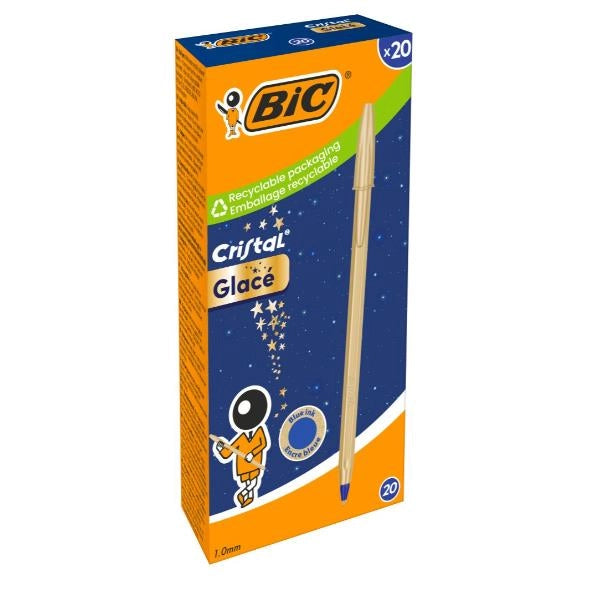 Cf20 sfera bic cristal glance blu - 302522