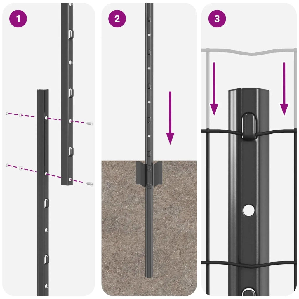 Recinzione da Giardino | Recinzione con Posto Grigio