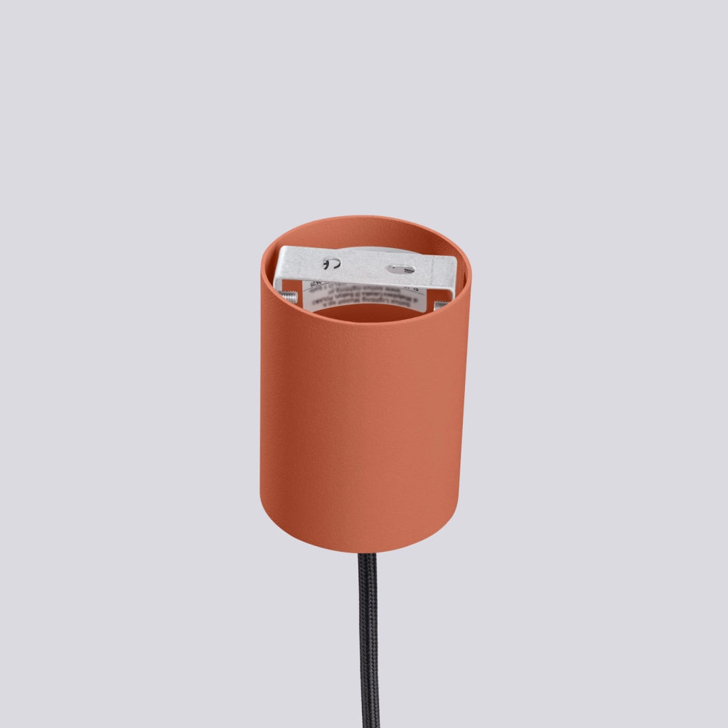Lampada a sospensione HALO 1 rosso ocra