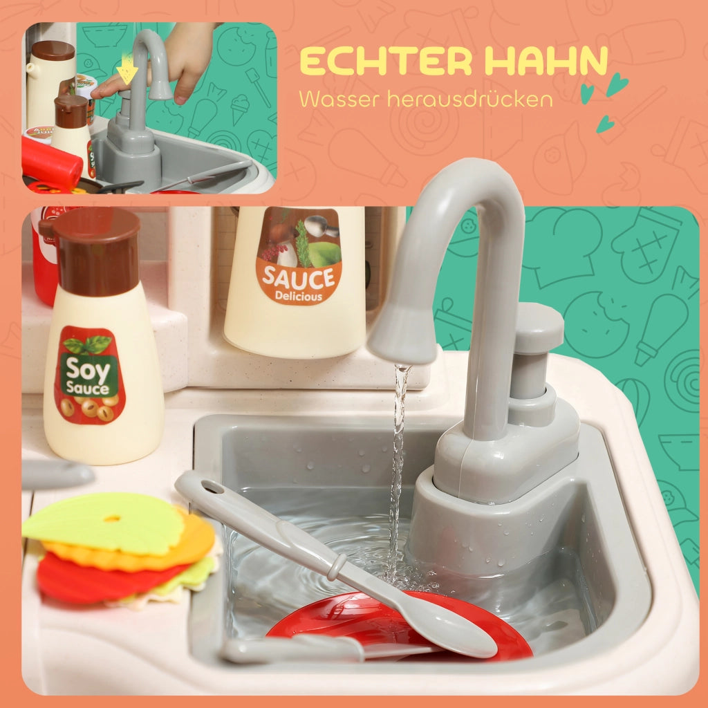 Set Cucina Bambini 92 Pezzi ¨C zephmum ¨C Verde Plastica