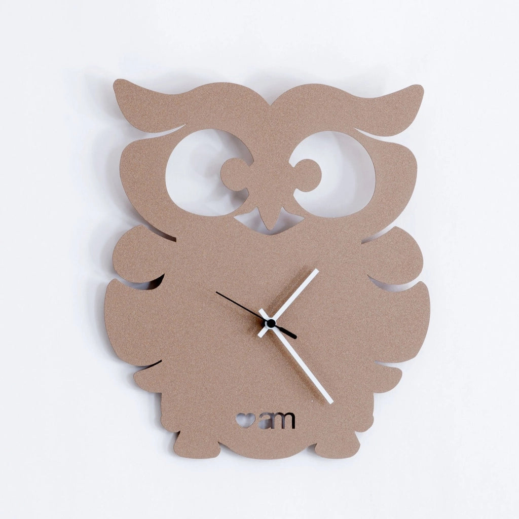 Orologio da parete di design Gufino Nero