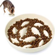 Slow Feeder Antislip per Gatti e Piccoli Cani - 16 cm x 16 cm