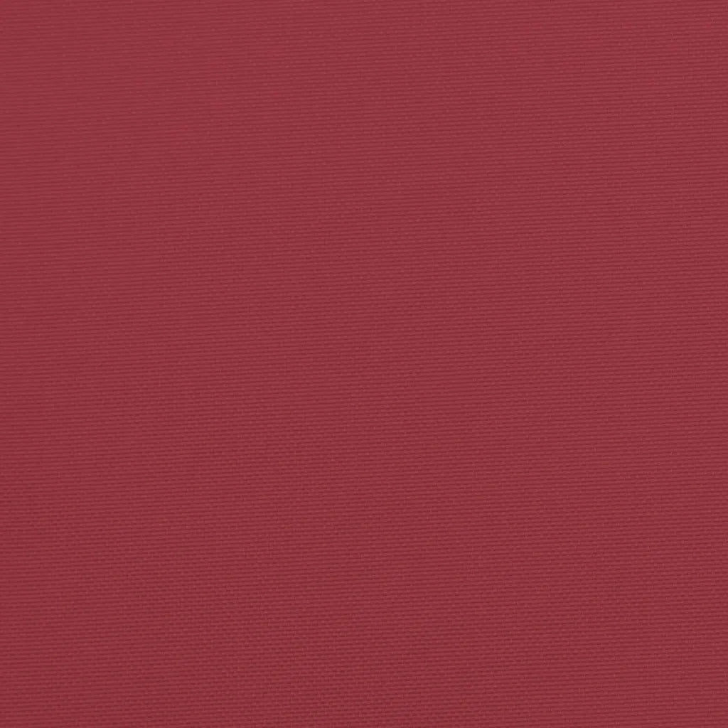 Cuscino Rotondo Rosso Vino ? 100x11 cm in Tessuto Oxford