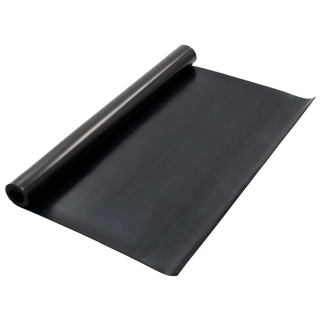 Tappeto per pavimento Nero 1,2 x 2 m Gomma
