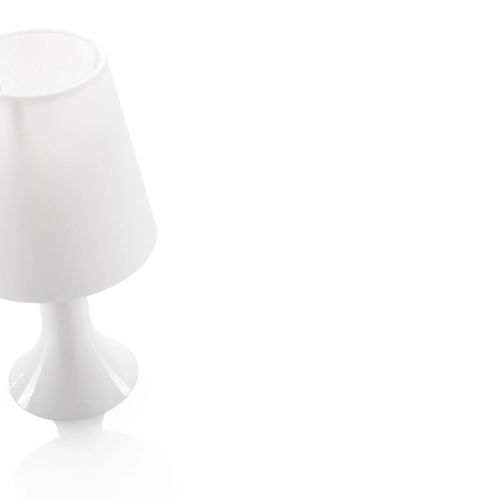 Lampada da tavolo LYRON bianco