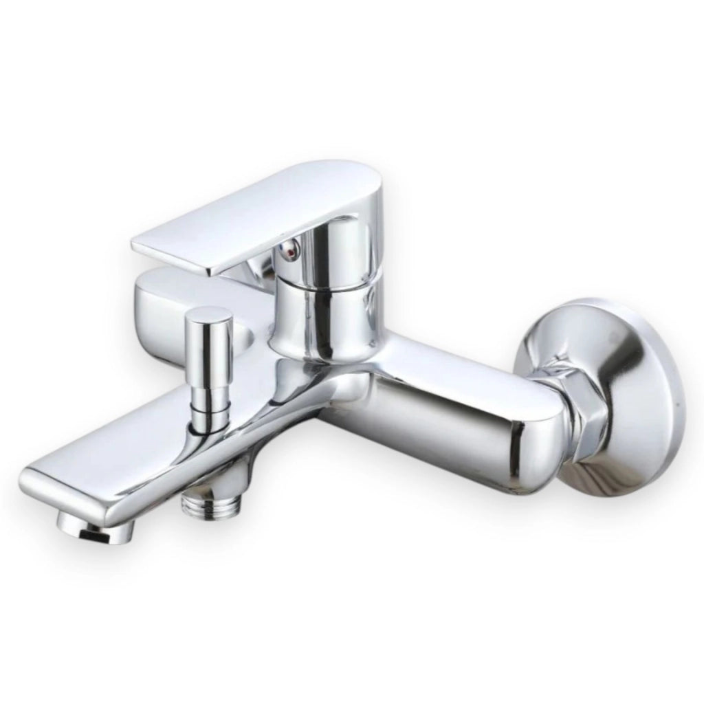 Miscelatore Vasca Parete Cromato con Deviatore Doccia 94002