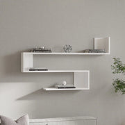 Deliceto, Mensola 3 Ripiani, 120x20x71h cm Bianco