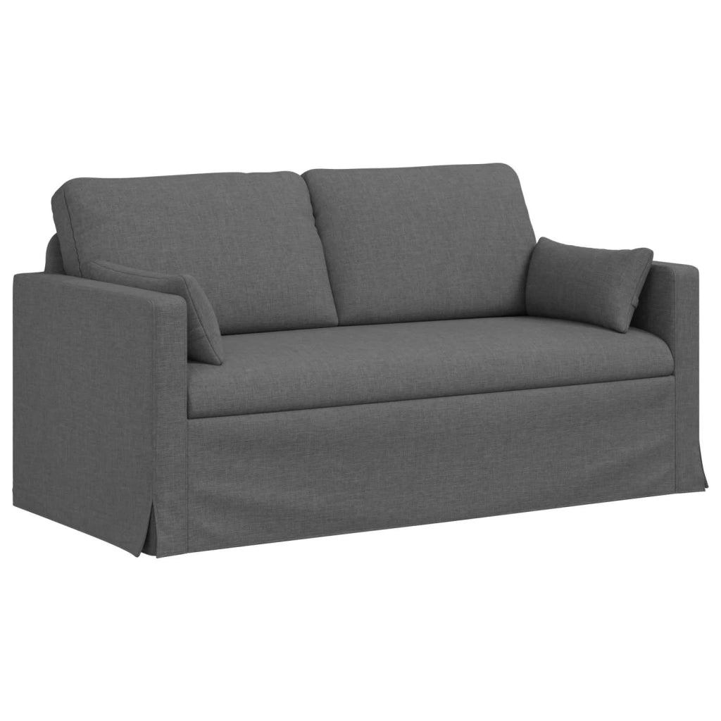 Divano Grigio scuro 158 x 78 x 80 cm Tessuto 42024363