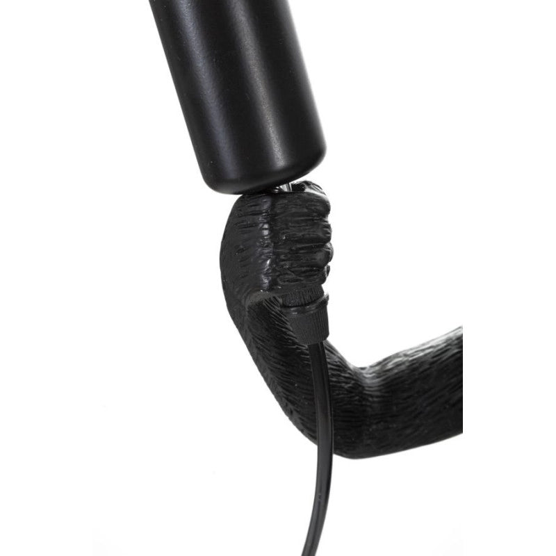 Lampadelle A Da Tavolo Monkey Nero cm ø 26x34x55