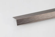 Profilo Angolare Da 1 Metro L 20X10X1 Ramato Spazzolato Set 5 Pezzi - Arcansas