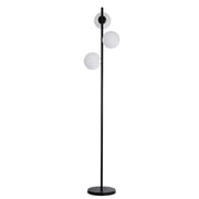 Lampada terra Dorado nera 3 luci E14 LightPrestige