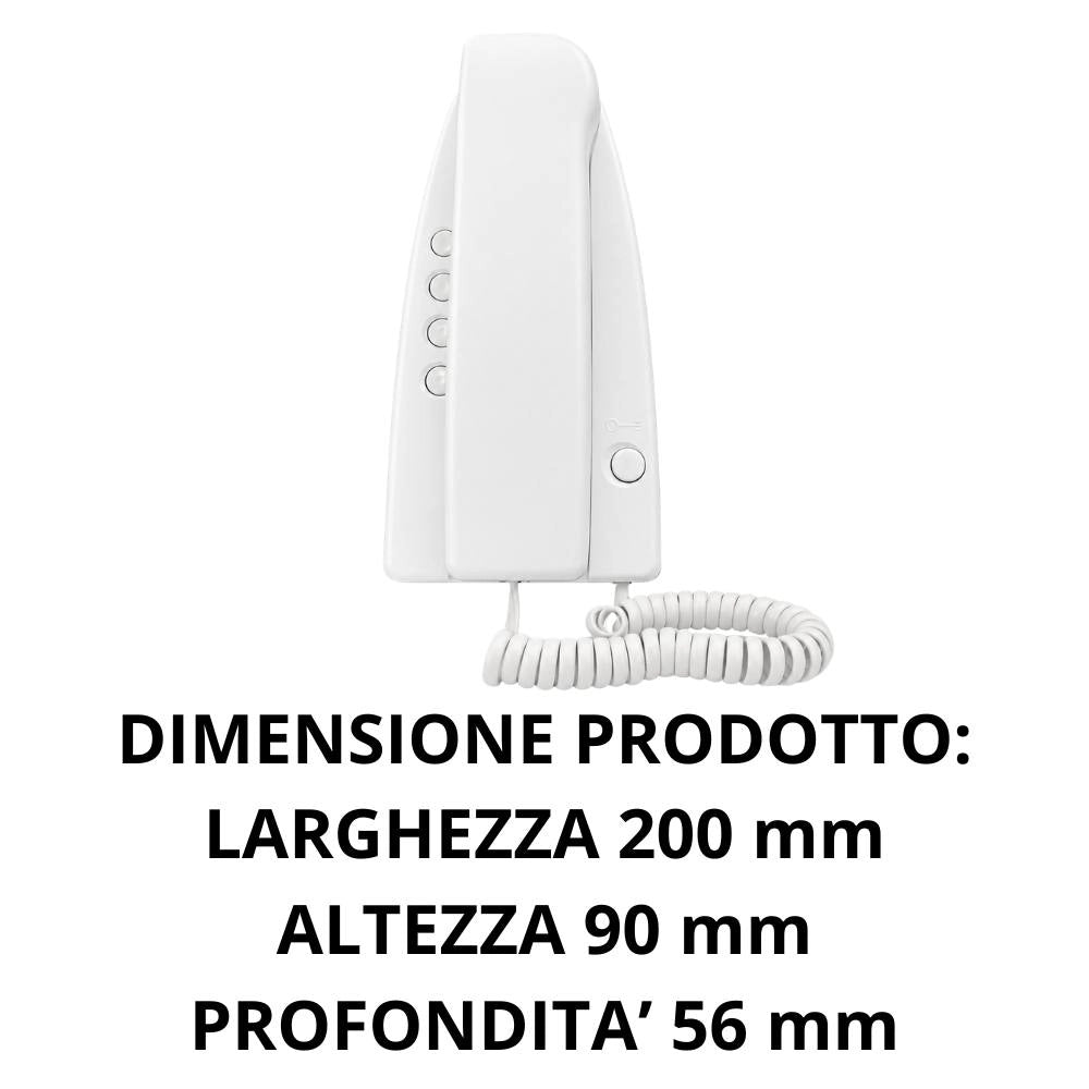 Citofono universale bticino 334262 per impianti analogici