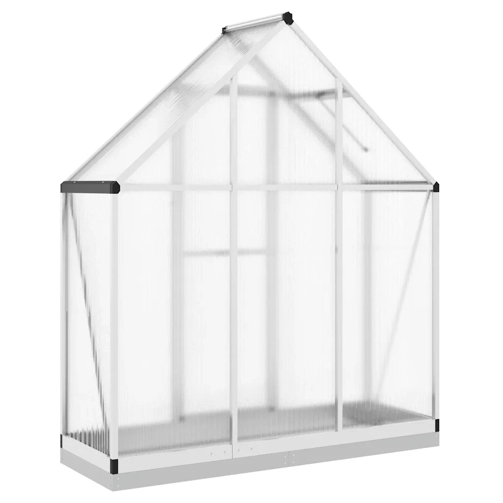 Telaio Serra con Base Argento 169x58x202 cm in Alluminio 4005819