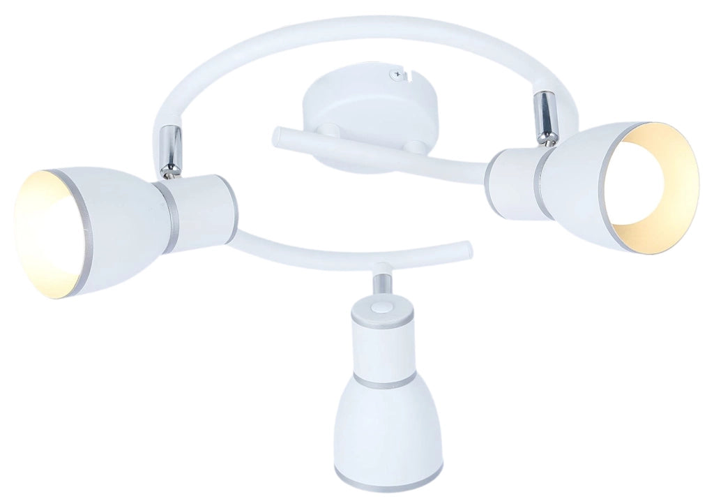 Plafoniera Candellux FIDO bianca 3xE14 metallo 43cm