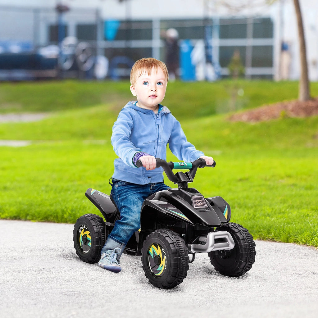 Quad Elettrico per Bambini ¨C Minimal ¨C Nero 72x40x45.5 cm