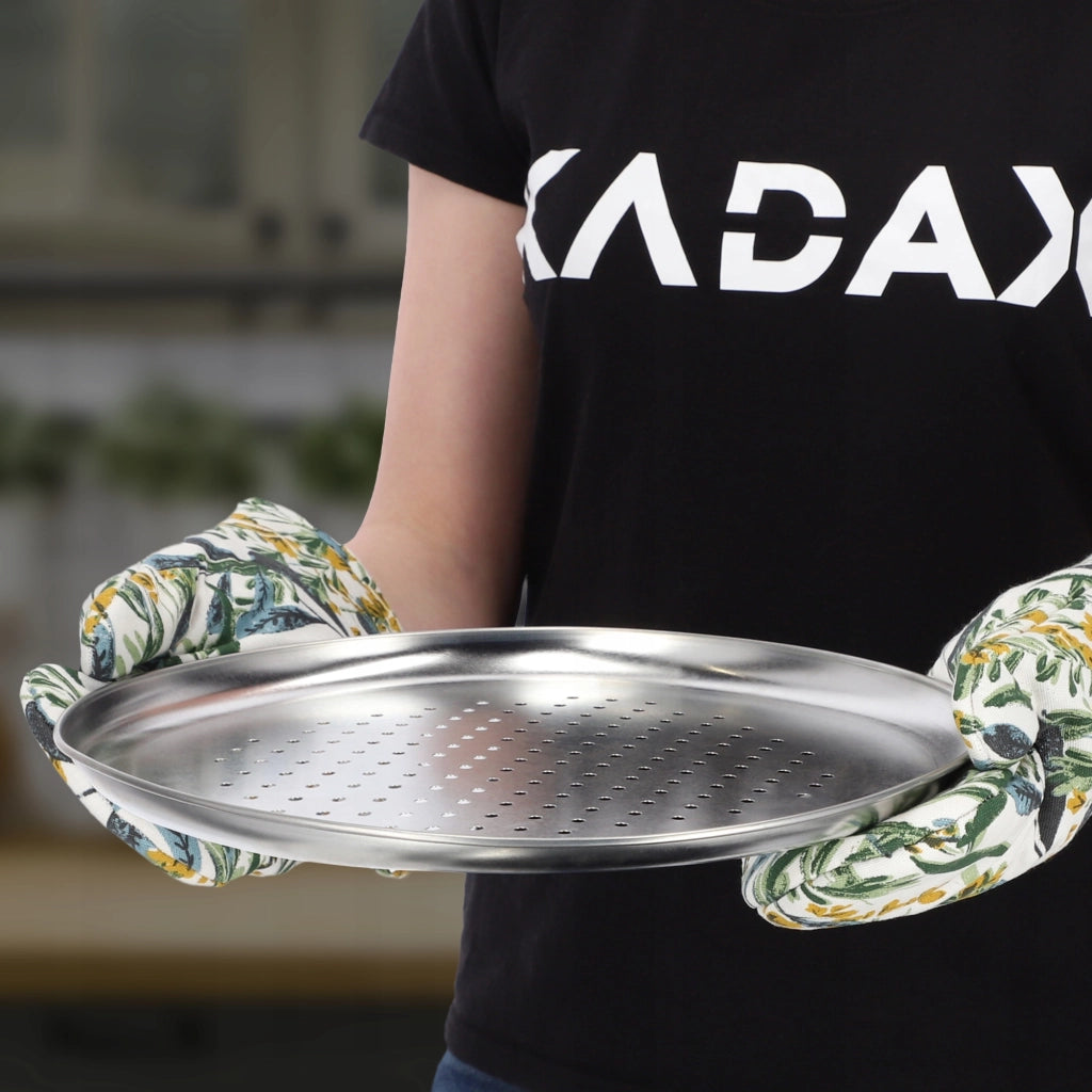 Teglia rotonda antiaderente per pizza KADAX, 32 cm