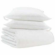 Piumone | Duvet Invernale con cuscino 3 pz Bianco Piuma d'anatra
