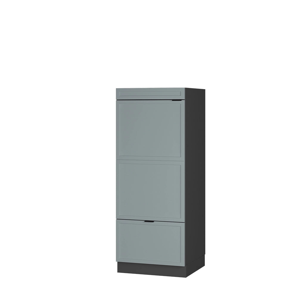 Mobile cucina microonde Fame-Line Blu-grigio chiaro/Antracite 60 cm Vicco