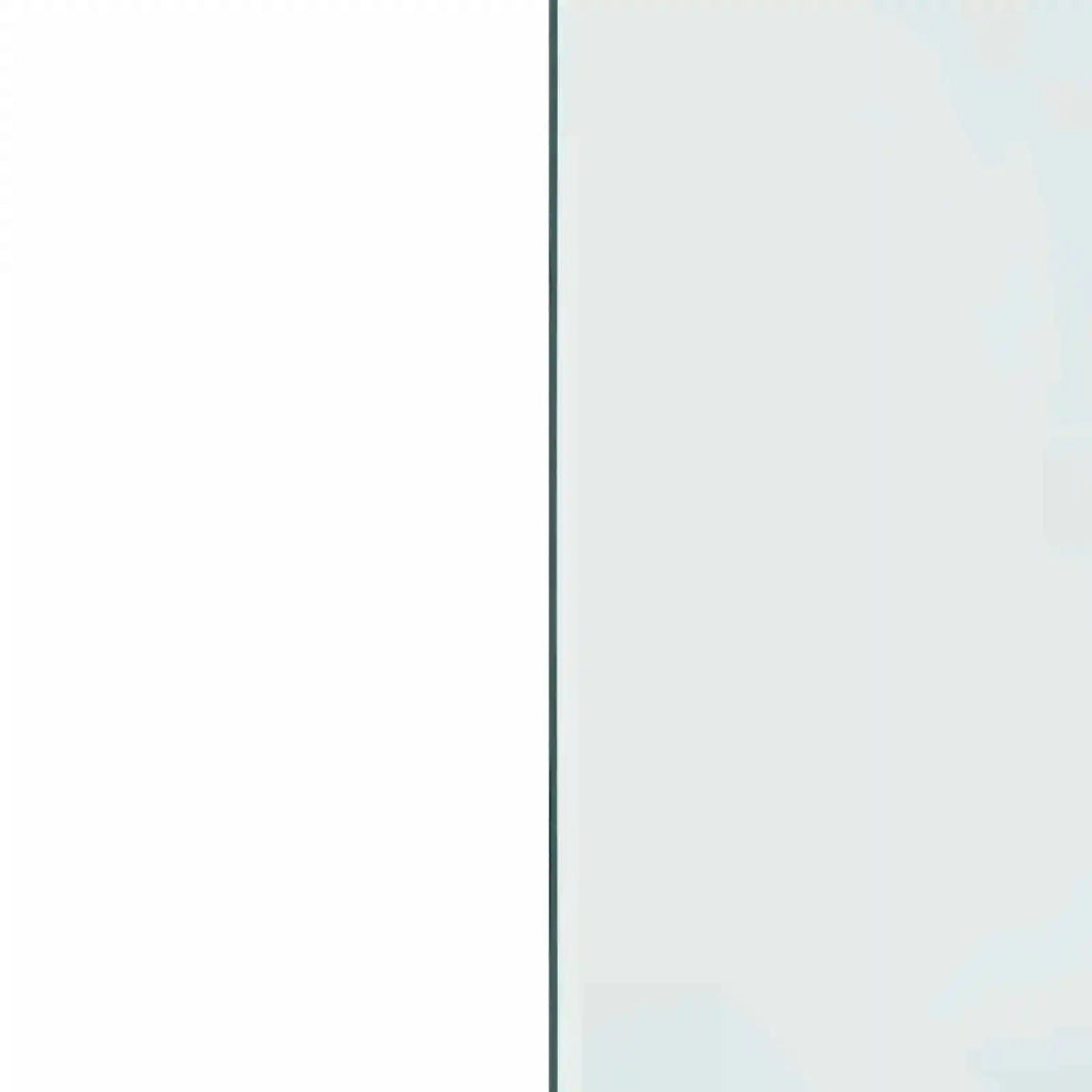 Piastra in vetro per camino Trasparente 80 x 50 cm Vetro CFW8343115