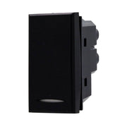 Trade Shop - Interruttore 1p 16a Colore Nero Compatibile Con Bticino Axolute Sd20001n -
