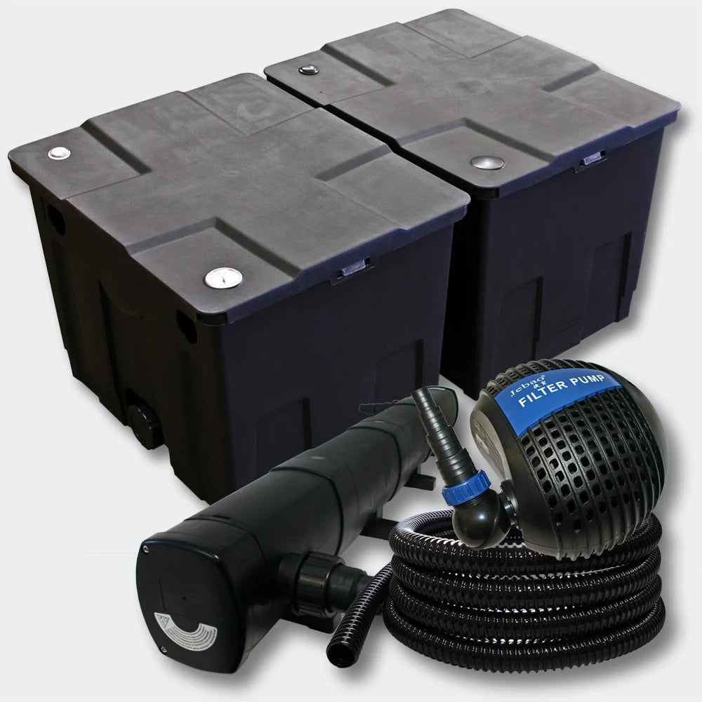 Kit di filtrazione per laghetto Bio Filter da 60000 l con sterilizzatore UVC da 72 Watt 4216509