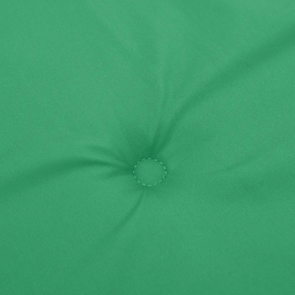 Cuscini per Sedie 6 pz Verdi 120x50x3 cm in Tessuto 314109