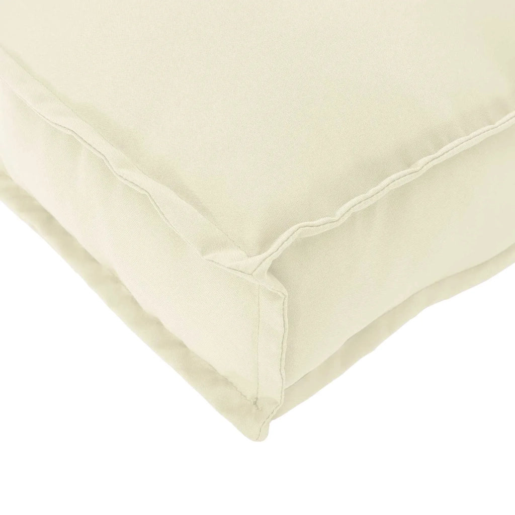 Cuscino Crema 50 x 50 x 12 cm Tessuto Oxford 42001470
