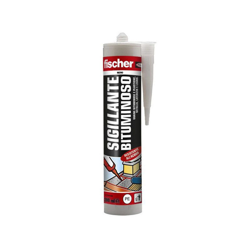 Silicone Bituminoso Nero Sb280 Ml 280 Fischer