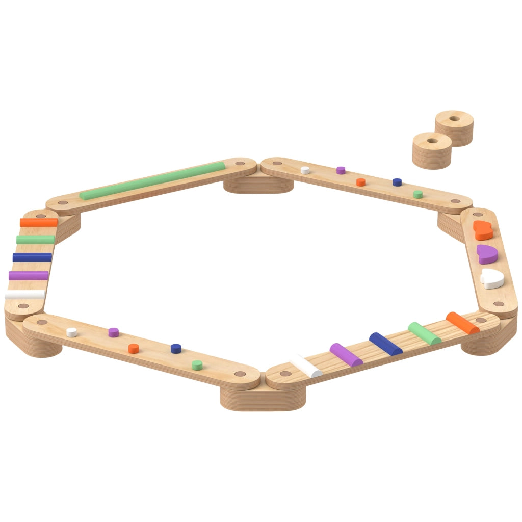 Set tavola equilibrio legno bambini ¨C Xylo ¨C 3-8 anni coordinazione gioco