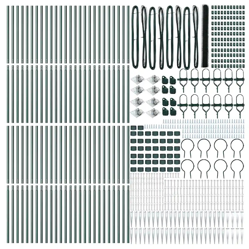 Palo della recinzione Verde 100 x 1,5 m (rete da 36 mm)