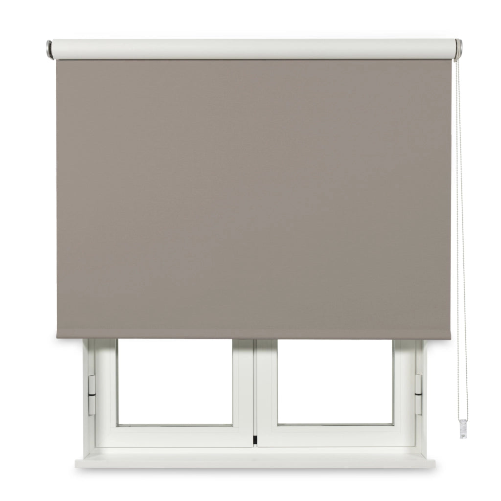 VIEWTEX Tenda a rullo opaca termica/oscurante Tessile Testurizzato marrone 75x250 cm