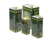 Contenitore per olio in banda stagnata con tappo ermetico e maniglia - 1 Lt
