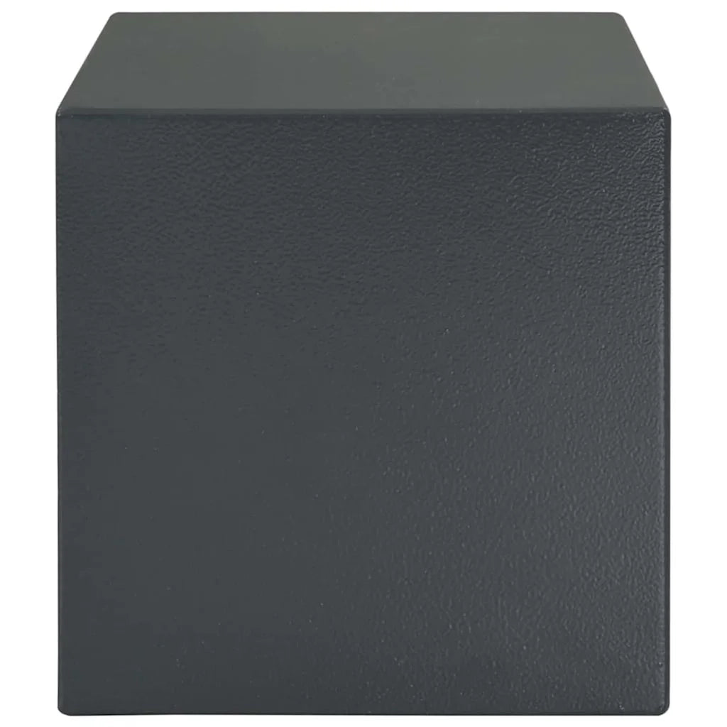 Cassaforte con blocco Grigio scuro 35 x 25 x 25 cm Acciaio 42011315
