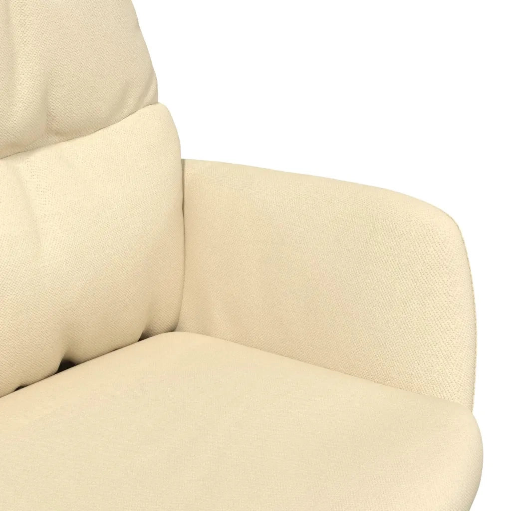 Sedia Relax Crema in Tessuto 341178