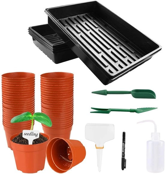 Piantine in plastica - Pannelli per piante e semi - 50 pezzi