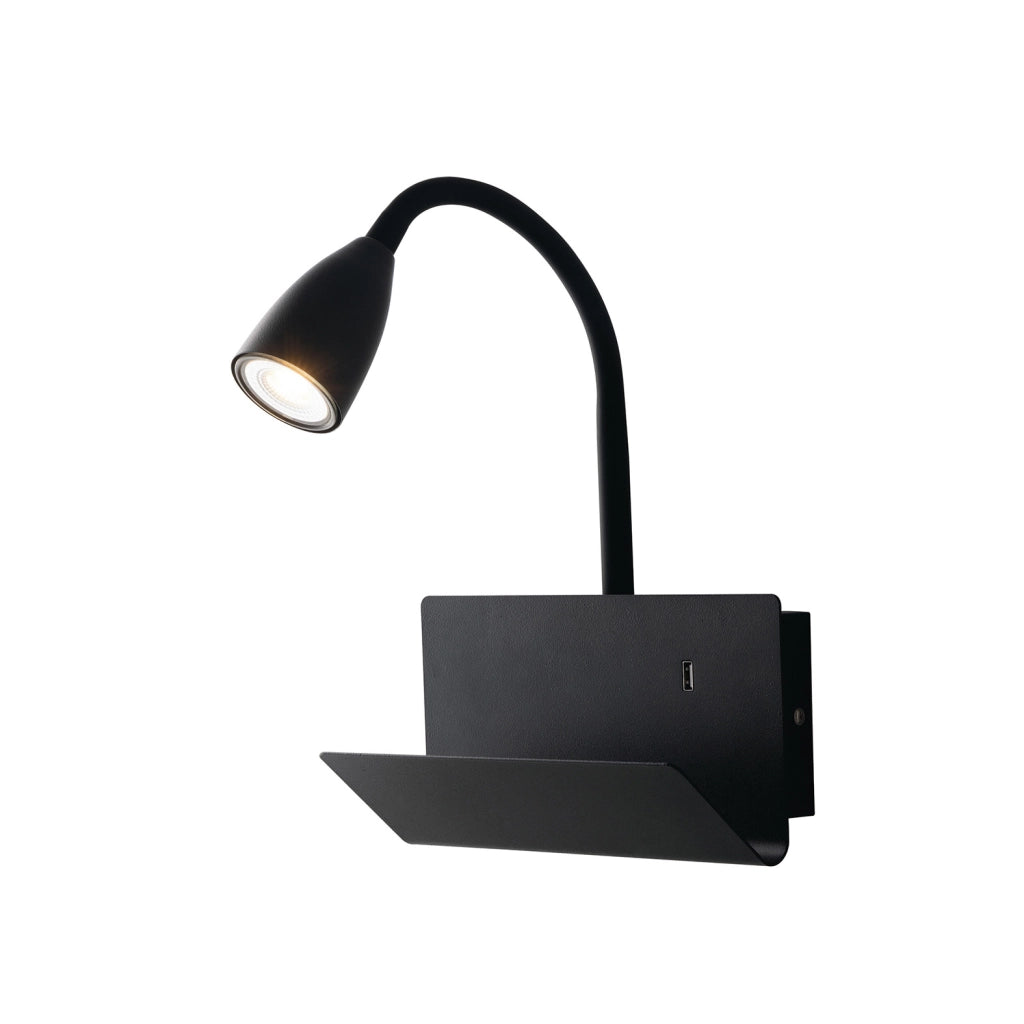 Applique con usb JANE nero