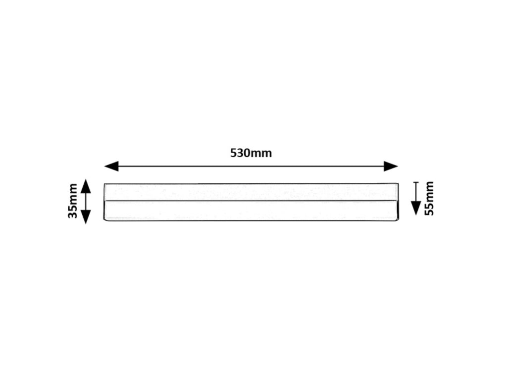 Lampada sottopensile LED 14W 53cm 4000K Band2 Rabalux