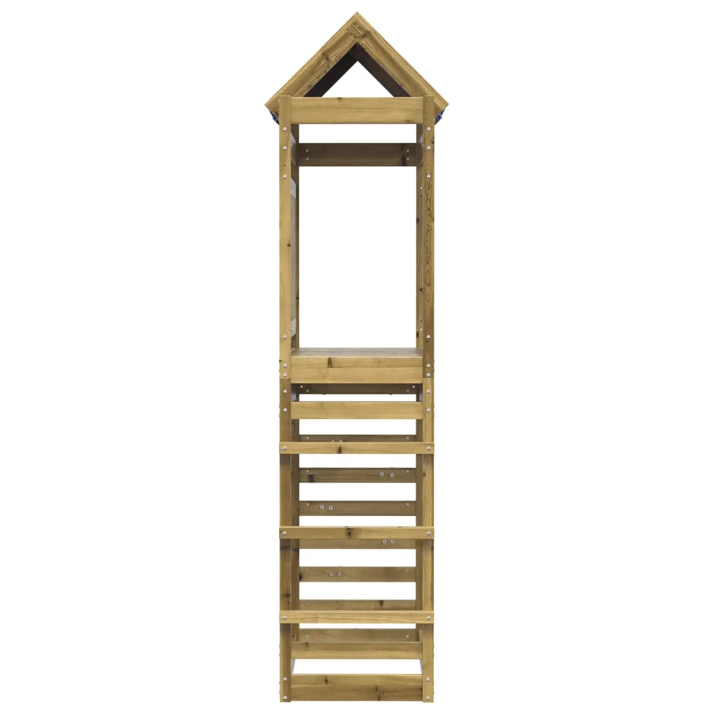 Torre da Gioco Marrone Legno Impregnato Solido 3417198