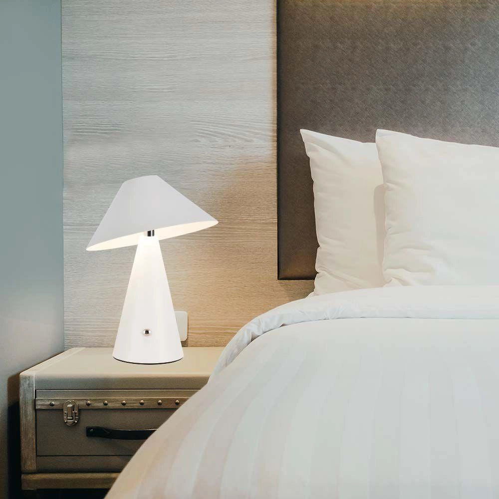 Lampada da tavolo LED 3W USB-C dimmerabile bianca V-TAC