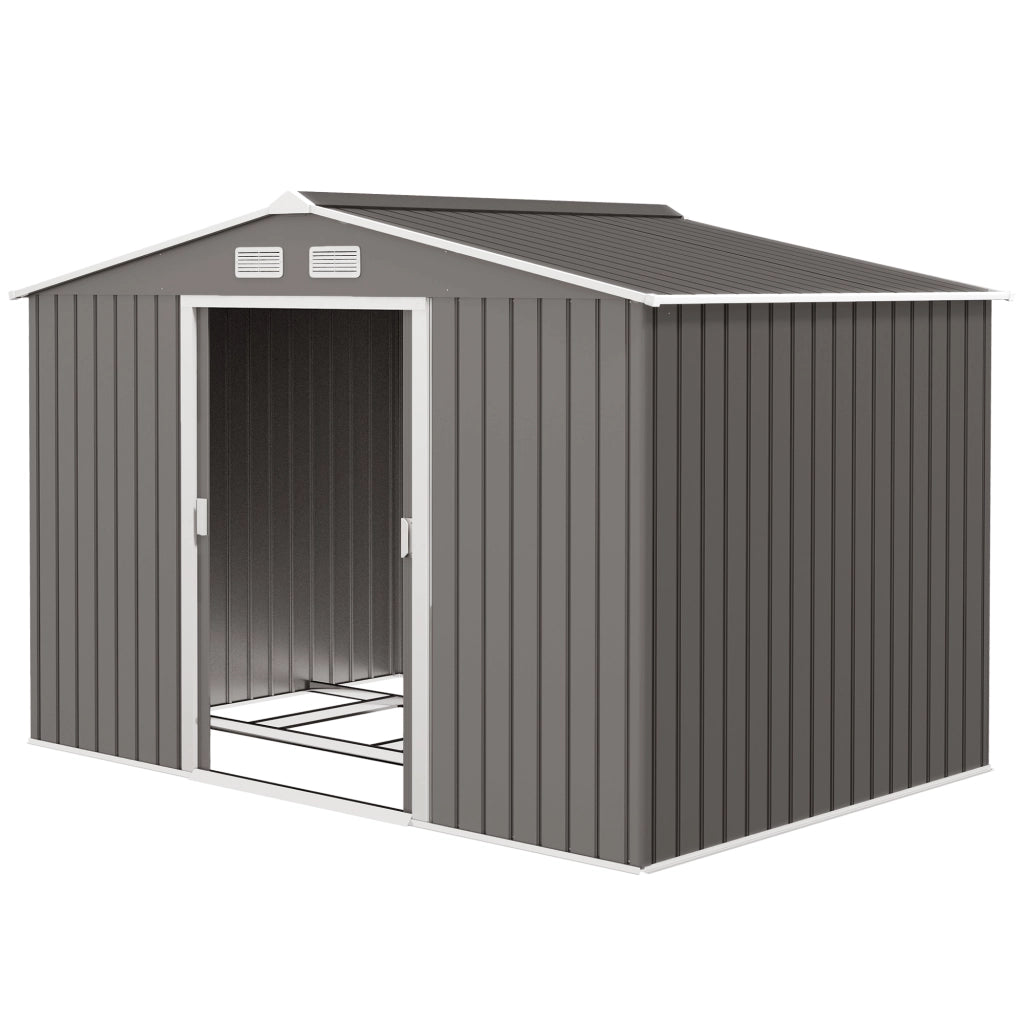 Casetta da Giardino ¨C Zephmum ¨C Grigio 277x195x192 cm