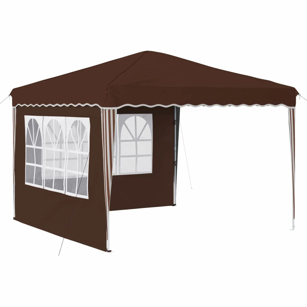 Tenda per feste a pop-up Marrone 288 x 288 x 245 cm 42019764