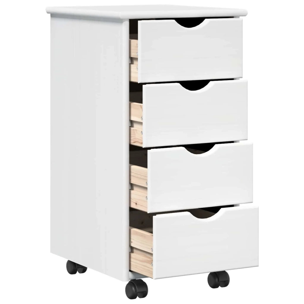 Set di Scrivania e Armadietto 2 pz Bianco 3438771