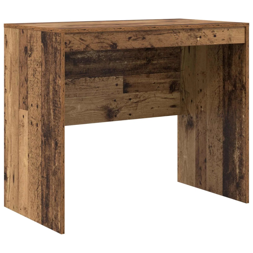 Scrivania con cassetto con lo scaffale 2 pcs Legno vecchio 3337367