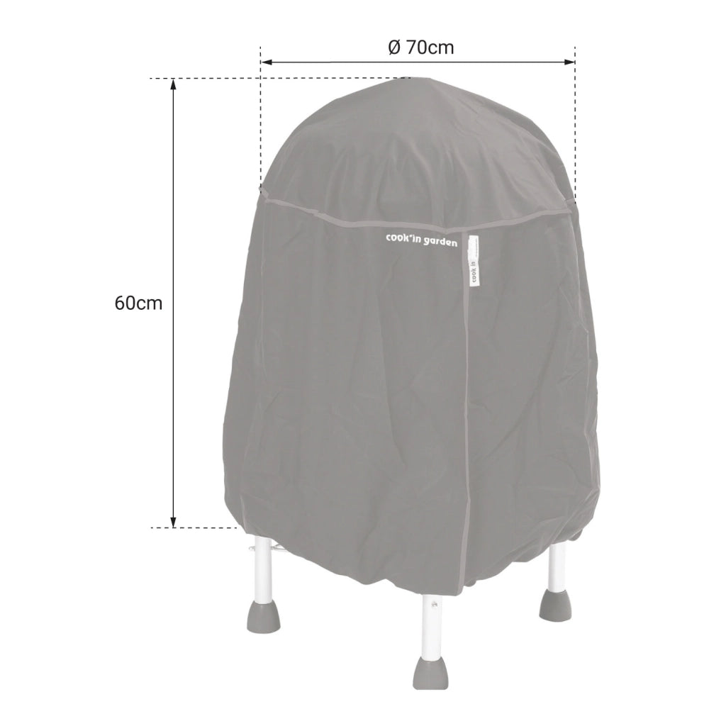 Copertura per barbecue a sfera