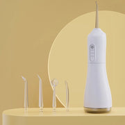 Waterflosser elettrico portatile per igiene orale in casa - nero