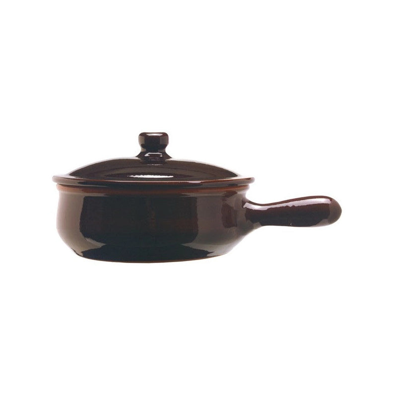 Casseruola 1 Manico C/Coperchio Cm 12 Bruna Coli'