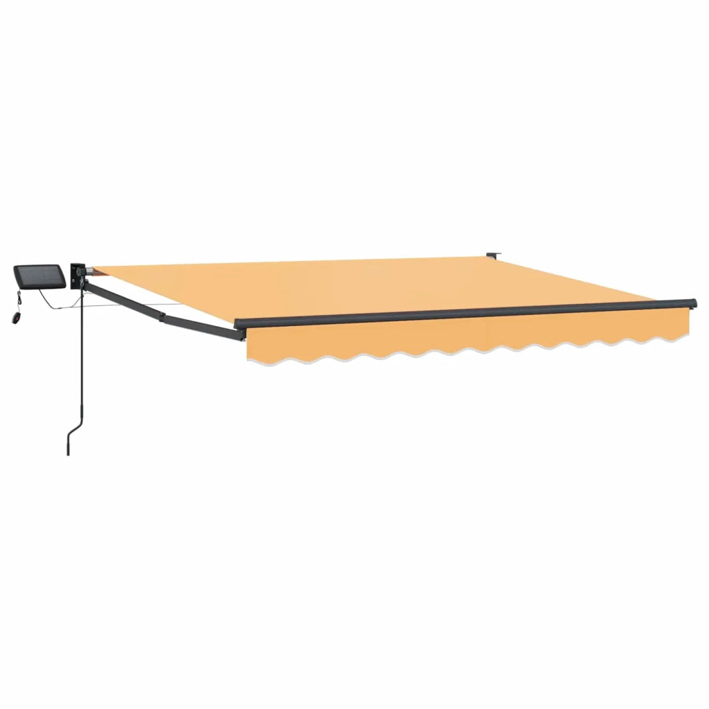 Tenda retrattile manuale con LED Sabbia 3426064
